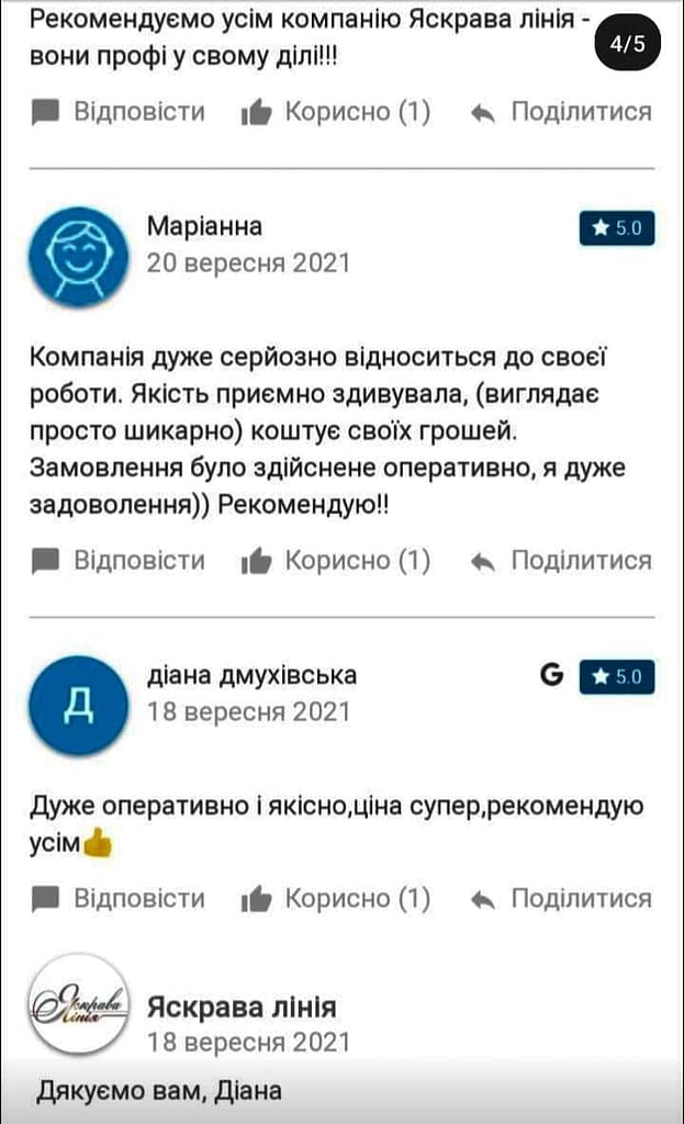 Отзыв Марианна